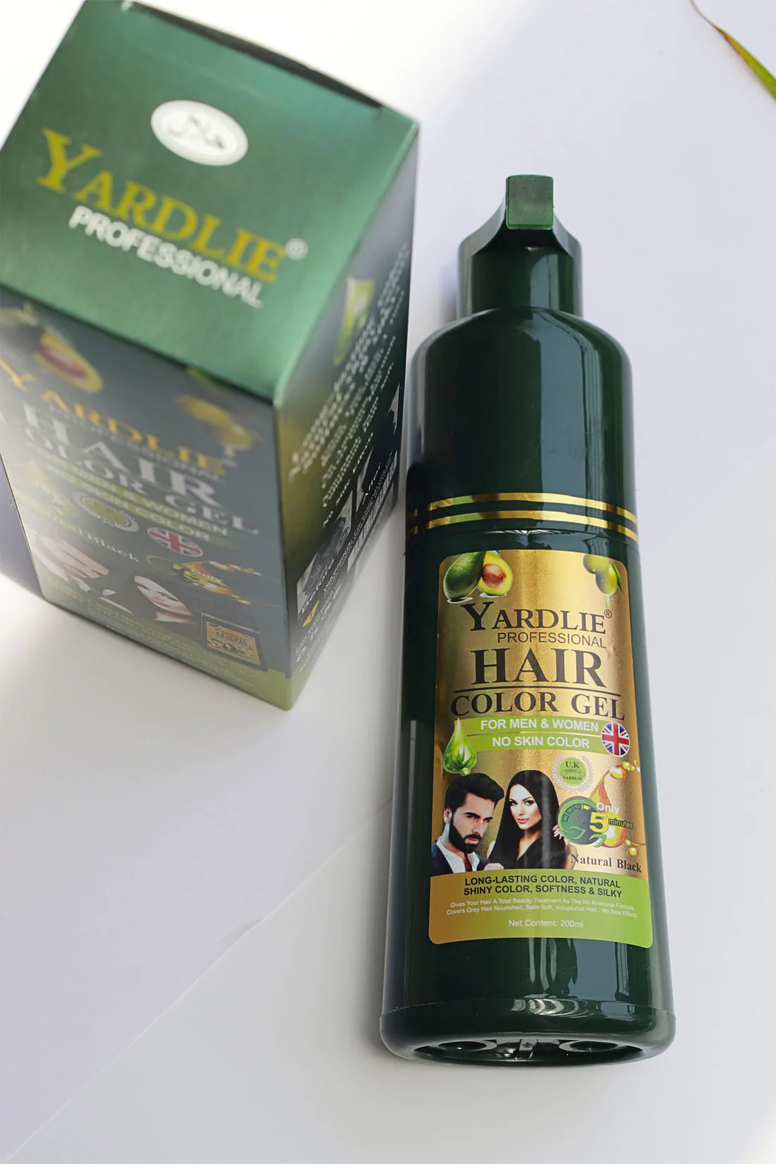 YARDLIE PROFESSIONAL HAIR COLOR GEL 200ML PUMP (NEW ADVANCED TECHNOLOGY)